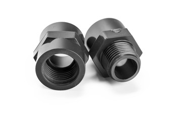 Plumber tube for water isolated on a white background