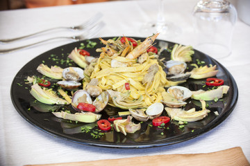 sea, italy, sauce, food, italian, meal