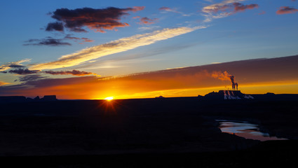 Lake Powell and Navajo Generating Station