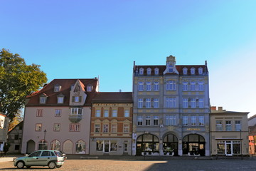 Fototapeta na wymiar Senftenberg, Alter Markt