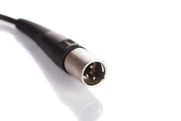  XLR cable with male-plug