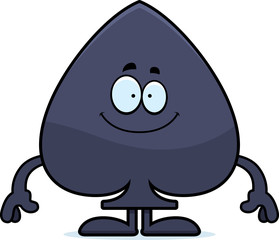 Happy Cartoon Spade