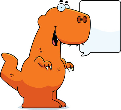 recommend clip art: Talking Cartoon Tyrannosaurus Rex