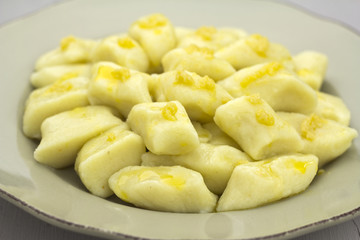 Potato dumplings - kopytka 