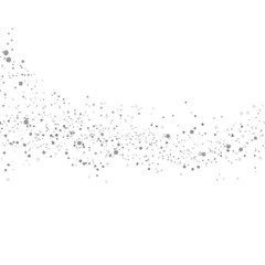 Modern abstract particle wave layout