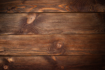 dark old grunge vintage wood panels used as background