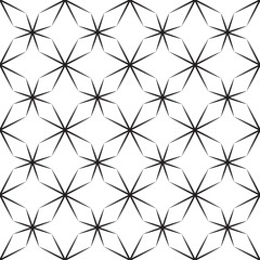 Fototapeta premium Seamless vector pattern with stars