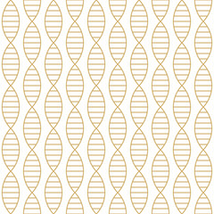 DNA strand imitation. Seamless vector pattern - 140683128