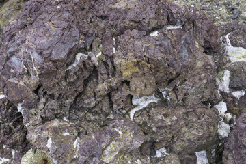 Obraz premium Red rock in Levanto