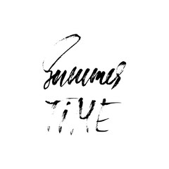 Summer time. Hand drawn lettering. Vector illustration. Handwritten inscription.