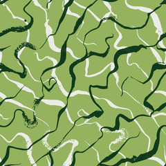 Abstract watercolor random diagonal stripes seamless pattern