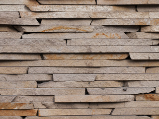 Sandstone bricks wall textured background