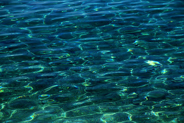 Adriatic sea background in Brela , Croatia moments 