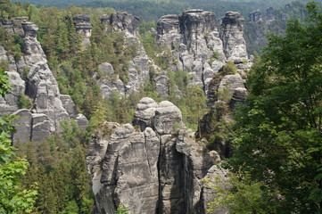 wanderung im elbsandsteingebirge