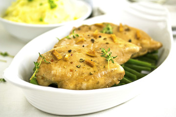 Soy sauce chicken breasts