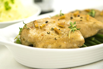 Soy sauce chicken breasts