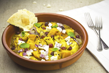 Moroccan chicken one pot