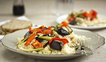 Couscous with vegetables 