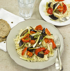 Couscous with vegetables 