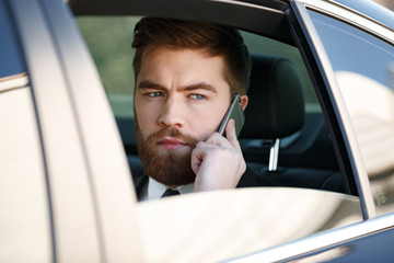 Picture of Business man talking on phone