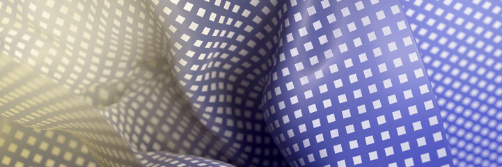 Fabric texture background, original 3d rendering