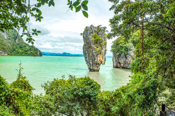 James Bond island in Thailand