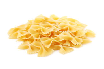 Pasta isolated on a white background