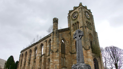 Old parish church and clock tower