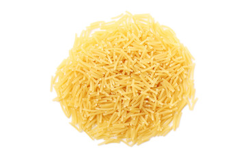 Pasta isolated on a white background