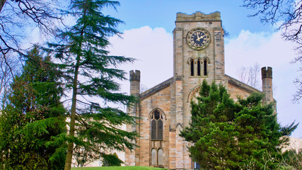 Old Parish Church clock tower.