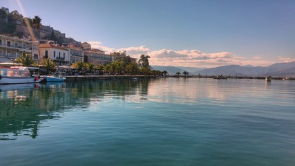 Fototapeta na wymiar Greece water and history