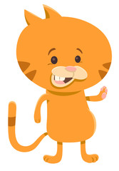 cat cartoon character