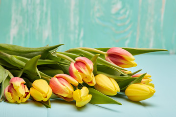Bouquet of tulips.