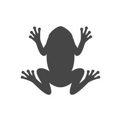 Fototapeta na wymiar Frog icon logo - Illustration