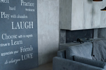 Interior of the living room