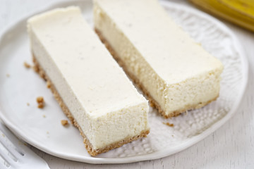 New York Vanilla Cheesecake