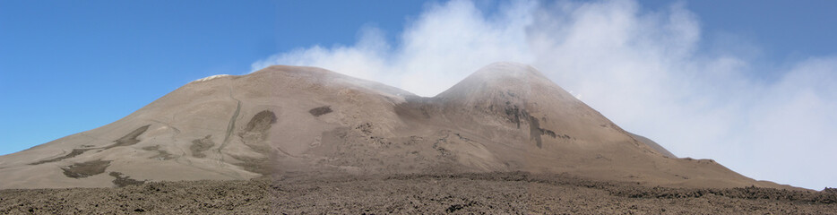 Panorama of Etna Summit (Sicily)