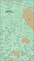 Santa Clara City Map
