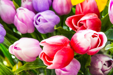 Fototapeta premium Beautiful floral decorations