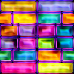 Seamless Texture abstract squares