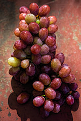 Red grapes 