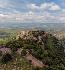 Fototapeta na wymiar Nimrod fortress, Israel