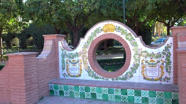 Gardens Of Pedro Luis Alonso Are In Malaga, Spain