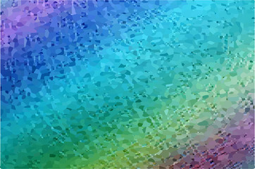Obraz premium rainbow mosaic vector pattern