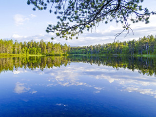 Lemmenjoki Nationalpark, Finnland, Lappland, Lemmenjoki