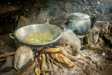 Simple asian meal