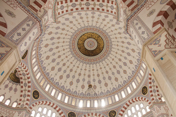 Fototapeta na wymiar mosque interior