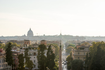 Fototapeta na wymiar Colorful Rome
