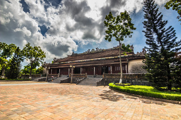 September 30, 2014 - Forbidden city in Hue, Vietnam