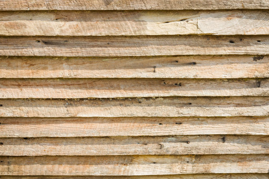 grungy brown wood plank wall texture background